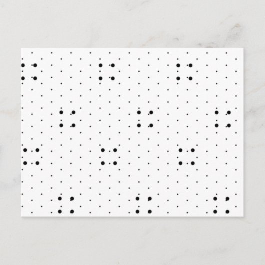 De stad Wijn, White Briefkaart (Voorkant)