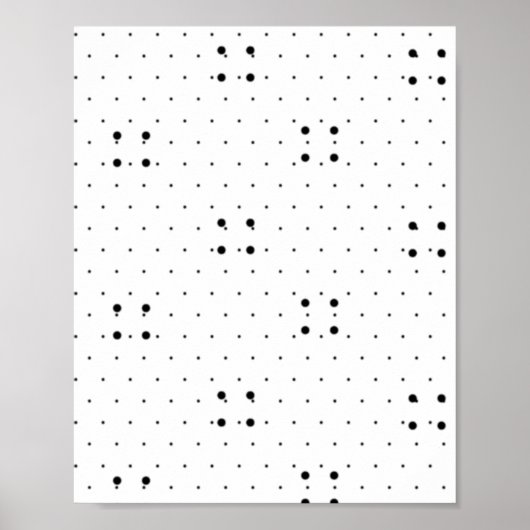 De stad Wijn, White Poster (Voorkant)