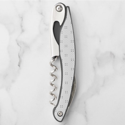 De stad wijn, witte Kurkentrekker (Voorkant)