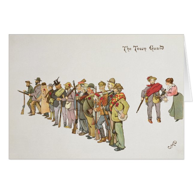 De Stadsgarde van de Leaguer van Ladysmith (Voorkant Horizontaal)