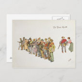 De Stadsgarde van de Leaguer van Ladysmith Briefkaart (Voorkant / Achterkant)