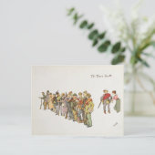 De Stadsgarde van de Leaguer van Ladysmith Briefkaart (Staand voorkant)