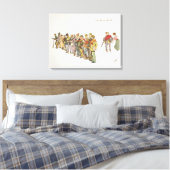 De Stadsgarde van de Leaguer van Ladysmith Canvas Afdruk (Insitu (Slaapkamer))