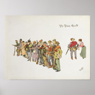 De Stadsgarde van de Leaguer van Ladysmith Poster