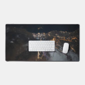 De stadslichten van Jazan en zijn buitenwijken Bureaumat (Keyboard & Muis)