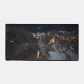 De stadslichten van Jazan en zijn buitenwijken Bureaumat (Voorkant)