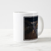 De stadslichten van Jazan en zijn buitenwijken Grote Koffiekop (Voorkant rechts)