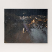 De stadslichten van Jazan en zijn buitenwijken Legpuzzel (Horizontaal)