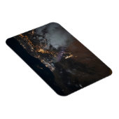 De stadslichten van Jazan en zijn buitenwijken Magneet (Rechterzijde)