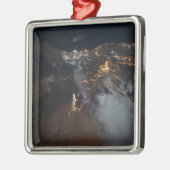 De stadslichten van Jazan en zijn buitenwijken Metalen Ornament (Links)