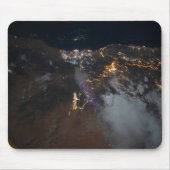 De stadslichten van Jazan en zijn buitenwijken Muismat (Voorkant)