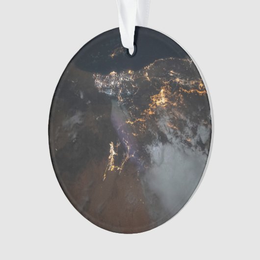 De stadslichten van Jazan en zijn buitenwijken Ornament (voorkant)