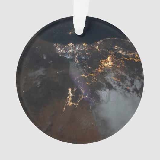 De stadslichten van Jazan en zijn buitenwijken Ornament (voorkant)