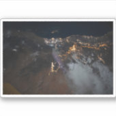 De stadslichten van Jazan en zijn buitenwijken Sticker (Voorkant)