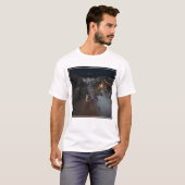 De stadslichten van Jazan en zijn buitenwijken T-shirt (Voorkant volledig)