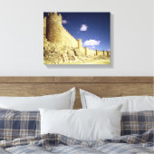 De stadsmuren canvas afdruk (Insitu (Slaapkamer))