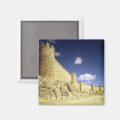 De stadsmuren magneet (Voorkant / Achterkant)