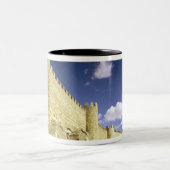 De stadsmuren tweekleurige koffiemok (Center)