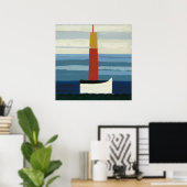 de stael le phare, 1953, Nicolas de Staël Poster (Thuiskantoor)