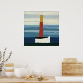 de stael le phare, 1953, Nicolas de Staël Poster (Keuken)
