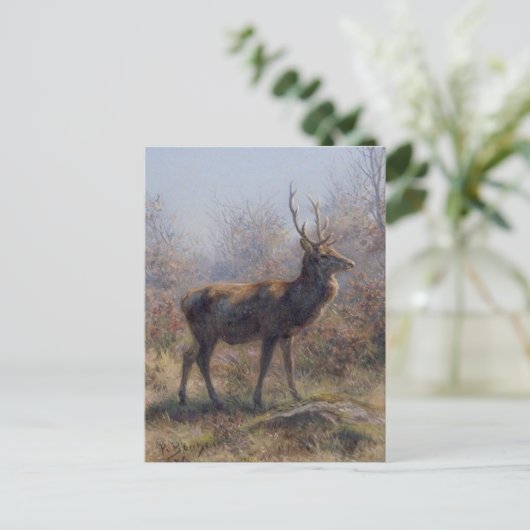 De Stag van Rosa Bonheur Briefkaart (Staand voorkant)