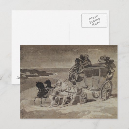 De Stagecoach Briefkaart (Voorkant / Achterkant)