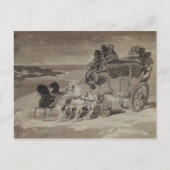 De Stagecoach Briefkaart (Voorkant)