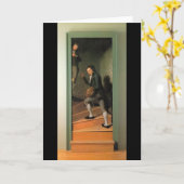 De Staircase-groep, door Charles Willson Peale Kaart (Gele Bloem)