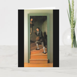 De Staircase-groep, door Charles Willson Peale Kaart