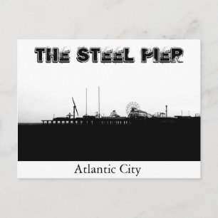 De stalen pier briefkaart