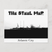 De stalen pier briefkaart (Voorkant)