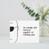 De Stalker Briefkaart (Staand voorkant)