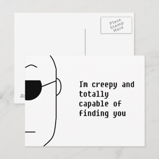 De Stalker Briefkaart (Voorkant / Achterkant)