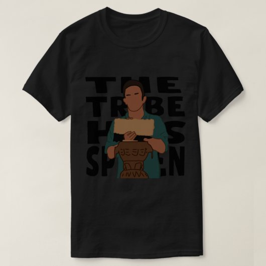 De stam heeft gesproken t-shirt (Design voorkant)