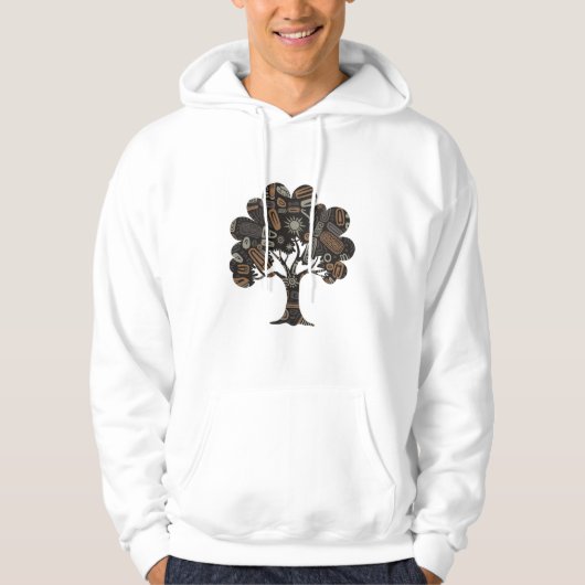 De stamboom van slechte beslissingen hoodie (Voorkant)