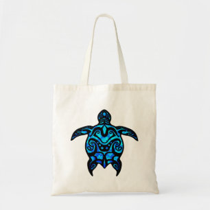 De stammen Hibiscus van de Schildpad Tote Bag
