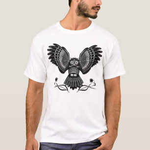 De stammen T-shirt van de Uil