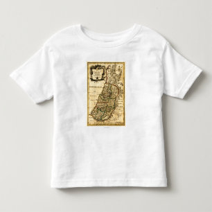 De stammen van Israël in PalestinePanoramische Ka Kinder Shirts