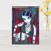 De StammenKaart van de Danser van de Buik van de Kaart (Gele Bloem)