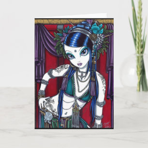 De StammenKaart van de Danser van de Buik van de Kaart