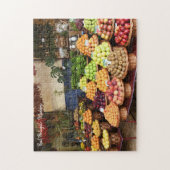 De stand "Real Portugal — Madeira Fruit" Legpuzzel (Verticaal)
