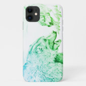 De stand uit (groen) Case-Mate iPhone case (Achterkant)