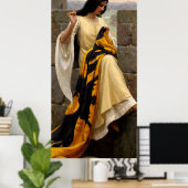 De standaard bepalen door Edmund Leighton Poster (Thuiskantoor)