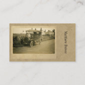 De standaard eerste rijles visitekaartje (Achterkant)