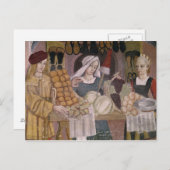 De standaard van de fruitverkopers briefkaart (Voorkant / Achterkant)