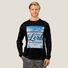 De standvastige liefde van de Heer houdt nooit op Tri-Blend Shirt