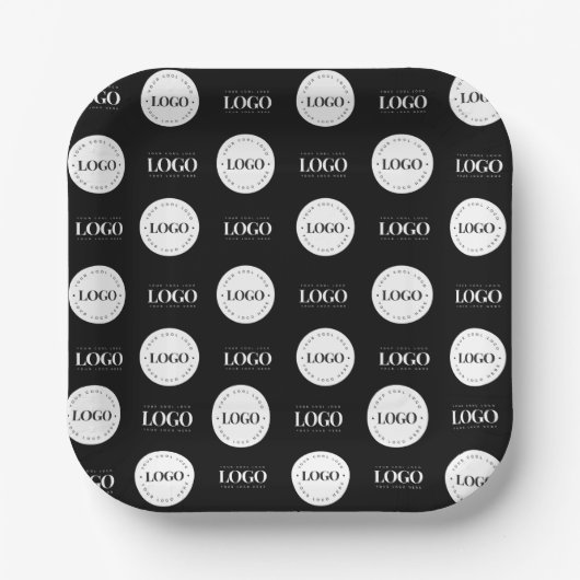 De Stap van de Logo van de douane Twee en herhaalt Papieren Bordje (Voorkant)