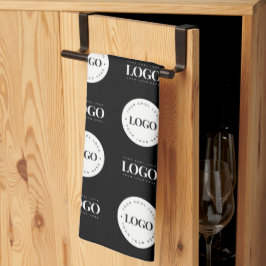 De Stap van de Logo van de douane Twee en herhaalt Theedoek