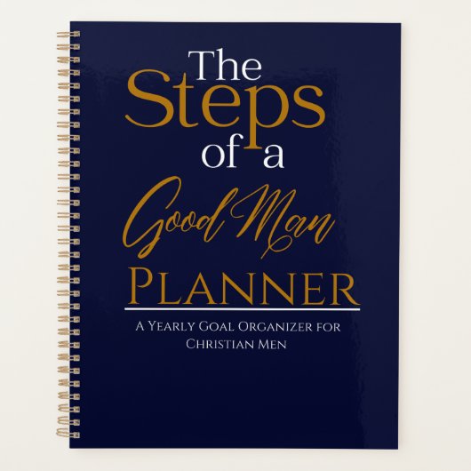 De Stappen van een Goede Man Planner (Voorkant)
