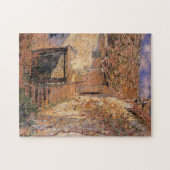 De stappen vormen een monet Fine Art Legpuzzel (Horizontaal)